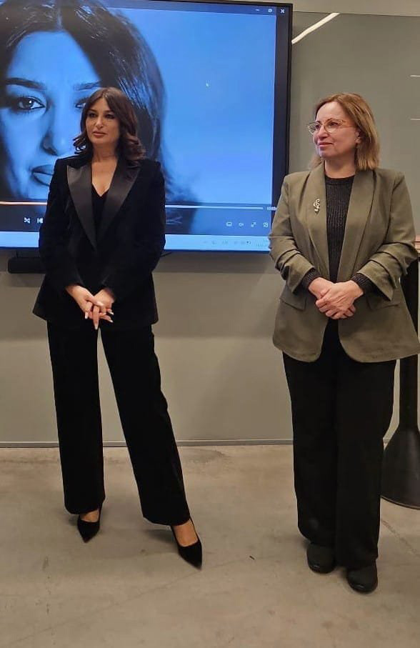 Osloda Dilarə Əliyeva ilə 